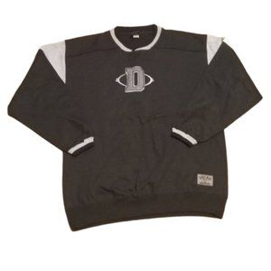 Original Produck Anaheim Mighty Ducks Sweater | Men's Large L | Black / Grey